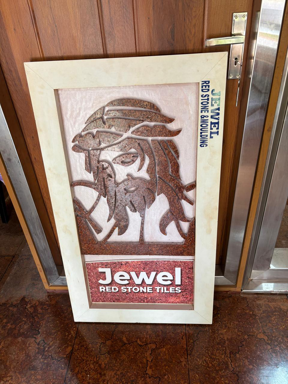 Laterite stone building facade